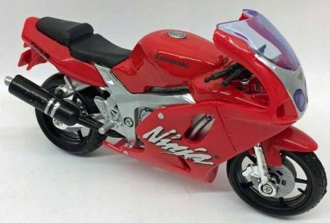KAWASAKI Ninja ZX-7R motocykl model 1:18 Bburago KAWASAKI Ninja ZX-7R motocykl model 1:18 Bburago