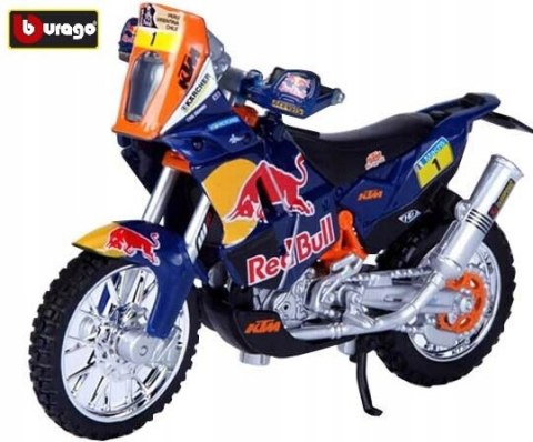 KTM 450 Rally Red Bull - Dakar Rally 1:18 Bburago KTM 450 Rally Red Bull - Dakar Rally 1:18 Bburago
