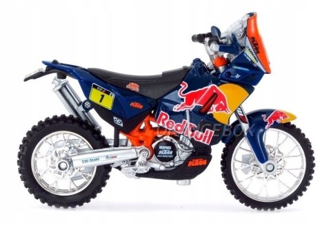 KTM 450 Rally Red Bull - Dakar Rally 1:18 Bburago KTM 450 Rally Red Bull - Dakar Rally 1:18 Bburago