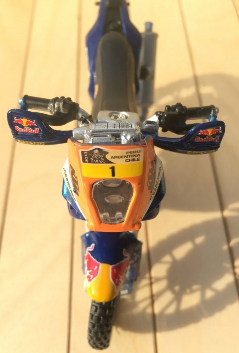 KTM 450 Rally Red Bull - Dakar Rally 1:18 Bburago KTM 450 Rally Red Bull - Dakar Rally 1:18 Bburago