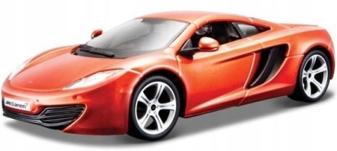 MCLAREN MP4-12C orange 1:24 model Bburago 21074