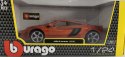 MCLAREN MP4-12C orange 1:24 model Bburago 21074