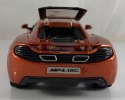 MCLAREN MP4-12C orange 1:24 model Bburago 21074