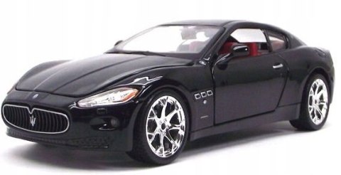 Maserati GranTurismo czarmy 1:24 Bburago 22107