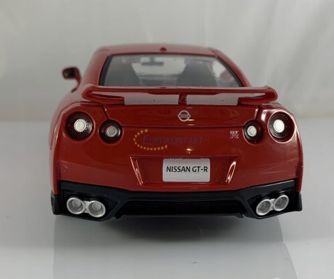 Nissan GT-R 2017 red 1:24 model Bburago 21082 Nissan GT-R 2017 red 1:24 model Bburago 21082
