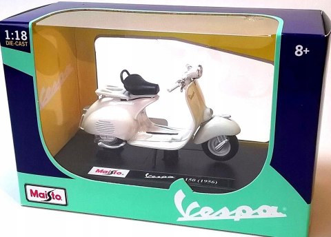 Piaggio Vespa 150 1956 skuter 1:18 model Maisto Piaggio Vespa 150 1956 skuter 1:18 model Maisto