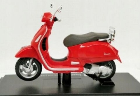 Piaggio Vespa GTS 300 2017 skuter 1:18 Maisto Piaggio Vespa GTS 300 2017 skuter 1:18 Maisto
