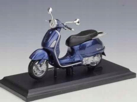 Piaggio Vespa Granturismo skuter 1:18 model Maisto Piaggio Vespa Granturismo skuter 1:18 model Maisto