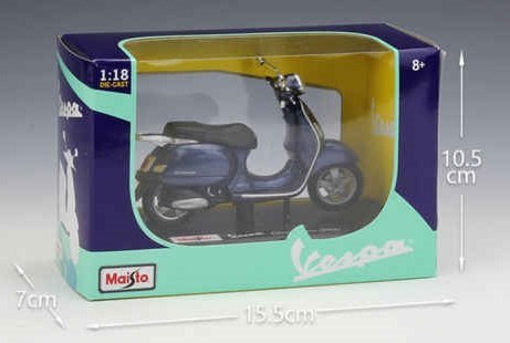 Piaggio Vespa Granturismo skuter 1:18 model Maisto Piaggio Vespa Granturismo skuter 1:18 model Maisto