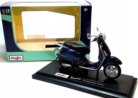 Piaggio Vespa Granturismo skuter 1:18 model Maisto Piaggio Vespa Granturismo skuter 1:18 model Maisto