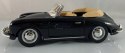 Porsche 356 B cabriolet 1:24 black Bburago 22078