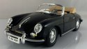 Porsche 356 B cabriolet 1:24 black Bburago 22078