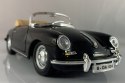 Porsche 356 B cabriolet 1:24 black Bburago 22078