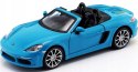 Porsche 718 Boxster 1:24 blue model Bburago 21087