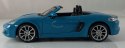 Porsche 718 Boxster 1:24 blue model Bburago 21087