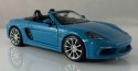 Porsche 718 Boxster 1:24 blue model Bburago 21087