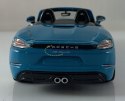 Porsche 718 Boxster 1:24 blue model Bburago 21087