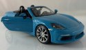 Porsche 718 Boxster 1:24 blue model Bburago 21087