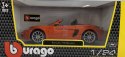 Porsche 718 Boxster 1:24 model Bburago 21087