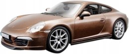 Porsche 911 Carrera S 1:24 brązowy Bburago 21065