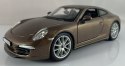 Porsche 911 Carrera S 1:24 brązowy Bburago 21065