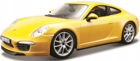 Porsche 911 Carrera S 1:24 żółty Bburago 21065