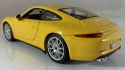 Porsche 911 Carrera S 1:24 żółty Bburago 21065