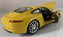 Porsche 911 Carrera S 1:24 żółty Bburago 21065