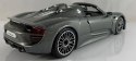 Porsche 918 Spyder grey 1:24 model Bburago 21076