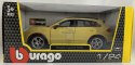 Porsche Cayenne Turbo yellow 1:24 Bburago 21056