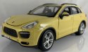 Porsche Cayenne Turbo yellow 1:24 Bburago 21056