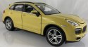 Porsche Cayenne Turbo yellow 1:24 Bburago 21056