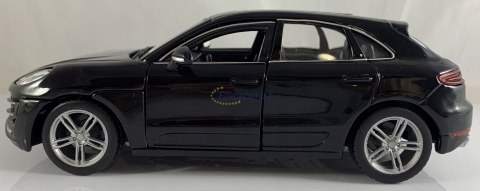 Porsche Macan black 1:24 model Bburago 21077 SUV Porsche Macan black 1:24 model Bburago 21077 SUV