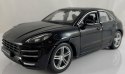 Porsche Macan black 1:24 model Bburago 21077 SUV