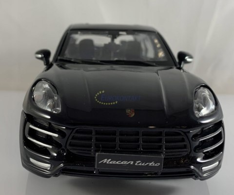 Porsche Macan black 1:24 model Bburago 21077 SUV Porsche Macan black 1:24 model Bburago 21077 SUV