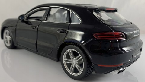 Porsche Macan black 1:24 model Bburago 21077 SUV Porsche Macan black 1:24 model Bburago 21077 SUV