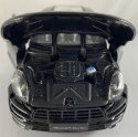 Porsche Macan black 1:24 model Bburago 21077 SUV