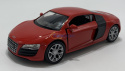 Audi R8 V10 model metalowy Welly 1:34