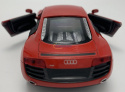 Audi R8 V10 model metalowy Welly 1:34