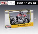 BMW R 1200 GS motocykl model 1:12 Maisto 68204