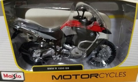 BMW R 1200 GS motocykl model 1:12 Maisto 68204 BMW R 1200 GS motocykl model 1:12 Maisto 68204