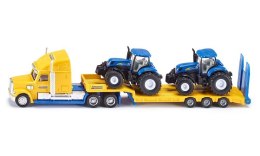 Ciężarówka z traktorami New Holland 1805 SIKU 1:87