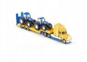 Ciężarówka z traktorami New Holland 1805 SIKU 1:87