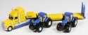 Ciężarówka z traktorami New Holland 1805 SIKU 1:87