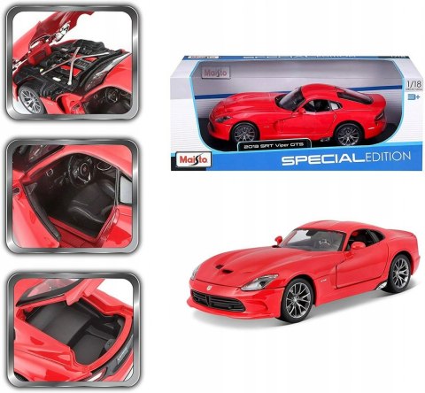 Dodge VIPER GTS 2013 red model 1:18 Maisto 31128 Dodge VIPER GTS 2013 red model 1:18 Maisto 31128