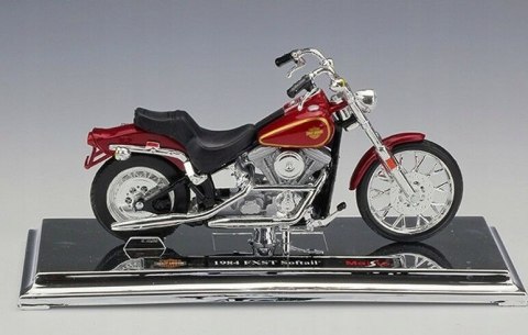 HARLEY DAVIDSON 1984 FXST Softail 1:18 Maisto HARLEY DAVIDSON 1984 FXST Softail 1:18 Maisto