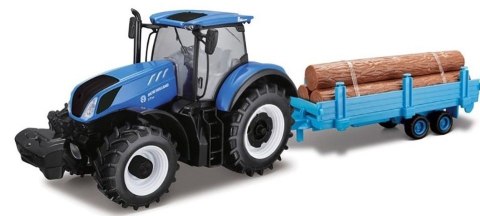 Traktor New Holland T7.315 przyczepa 1:32 BBURAGO