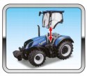 Traktor New Holland T7.315 przyczepa 1:32 BBURAGO