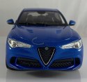 Alfa Romeo Stelvio blue 1:24 model Bburago 21086