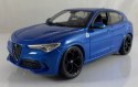 Alfa Romeo Stelvio blue 1:24 model Bburago 21086